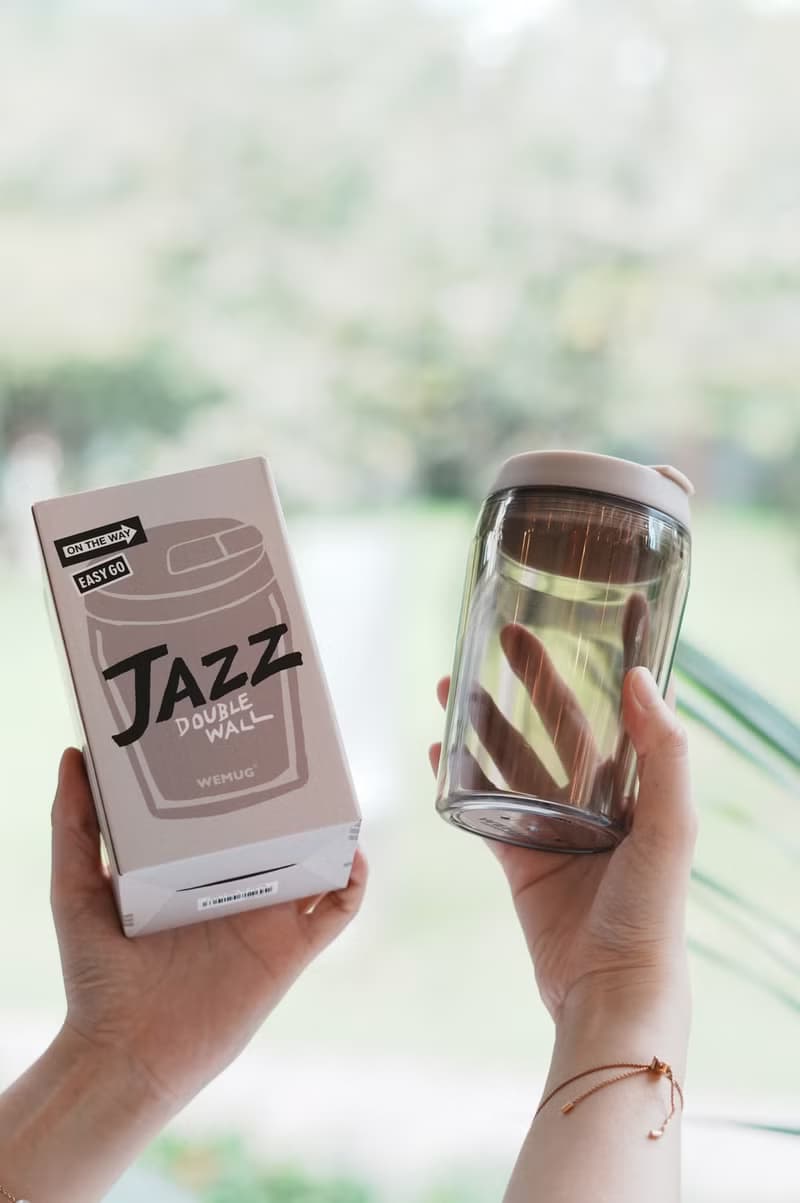 聖誕禮物 Coffee Jazz 350ml 雙層咖啡隨行杯 吸管杯環保杯保溫
