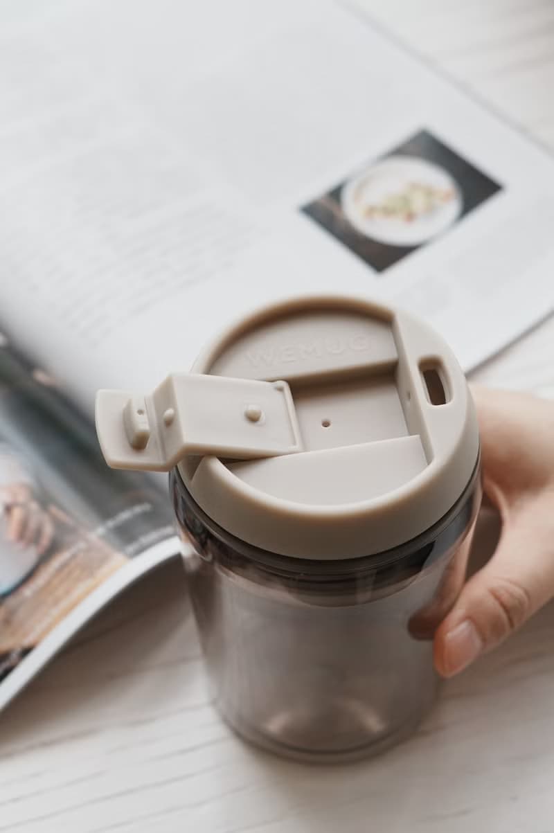 聖誕禮物 Coffee Jazz 350ml 雙層咖啡隨行杯 吸管杯環保杯保溫