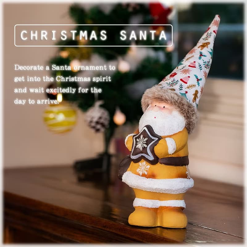 デバリエ クリスマス サンタクロース トムテ北欧の妖精 オシャレ インテリア クリスマスオーナメント お部屋のアクセント 飾り ユールトムテ プレゼントサンタ