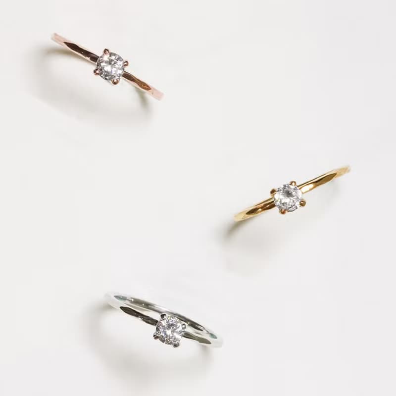 14K Mila鑽石戒指 輕珠寶 送禮小物