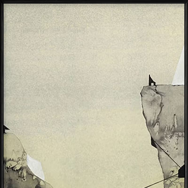 彼端-客廳/臥室/茶室/書房掛畫/新中式/寫意/山水畫/大尺寸畫作