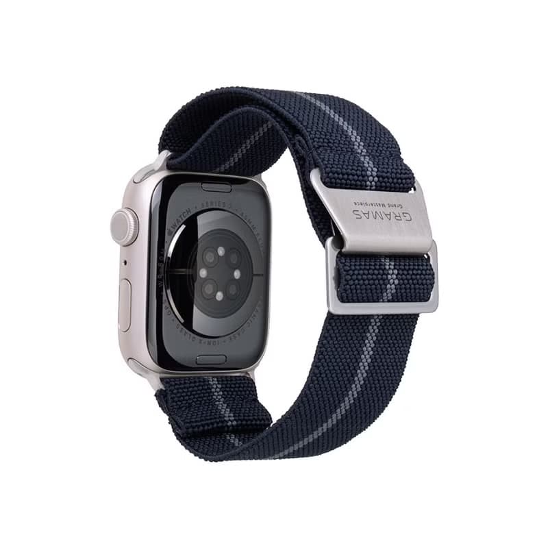 Apple Watch 44/45/46/49mm 法國海軍大帆布錶帶 ( 錶帶寬24mm )