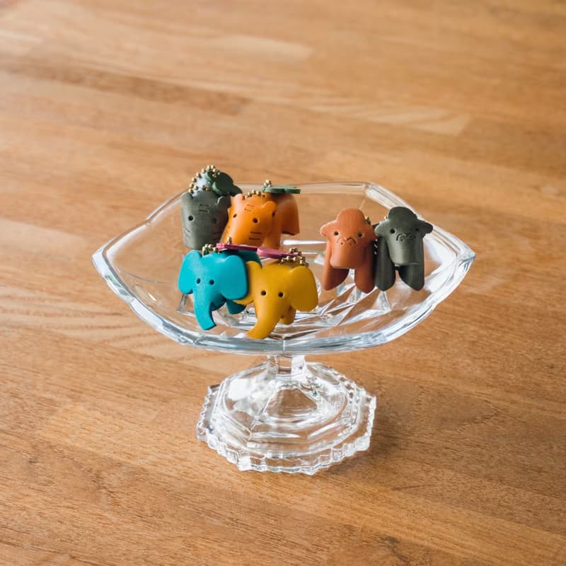 好對象 皮革動物吊飾 W6-041