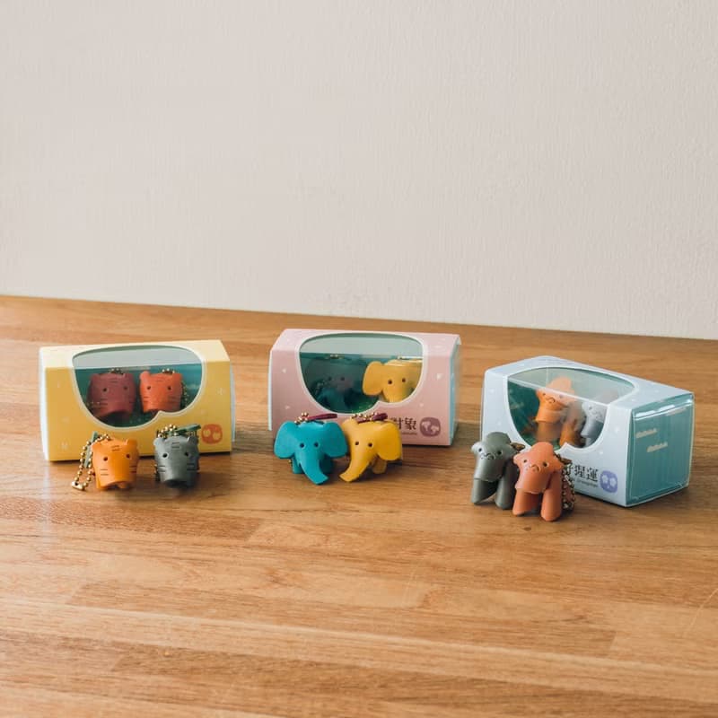 好對象 皮革動物吊飾 W6-041