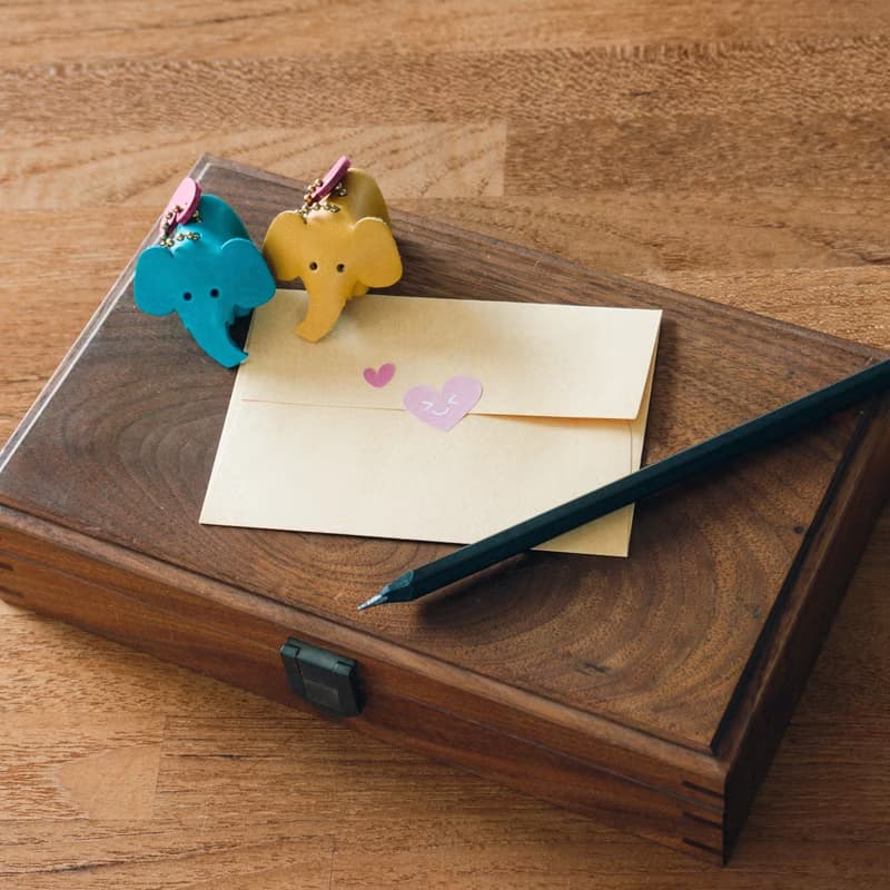 好對象 皮革動物吊飾 W6-041