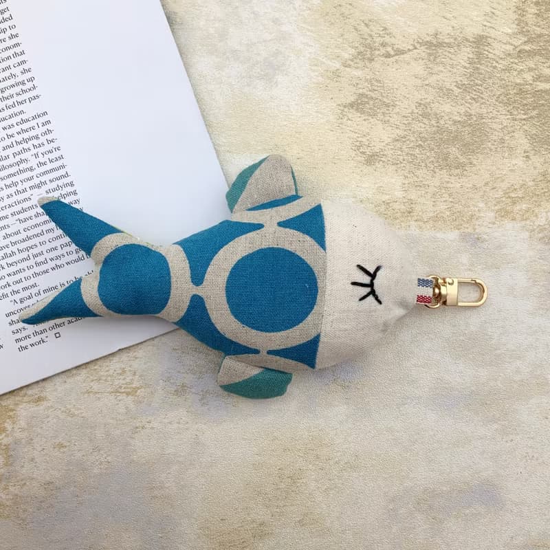 鯛魚燒魚魚吊飾/鑰匙圈/書包識別/行李箱識別