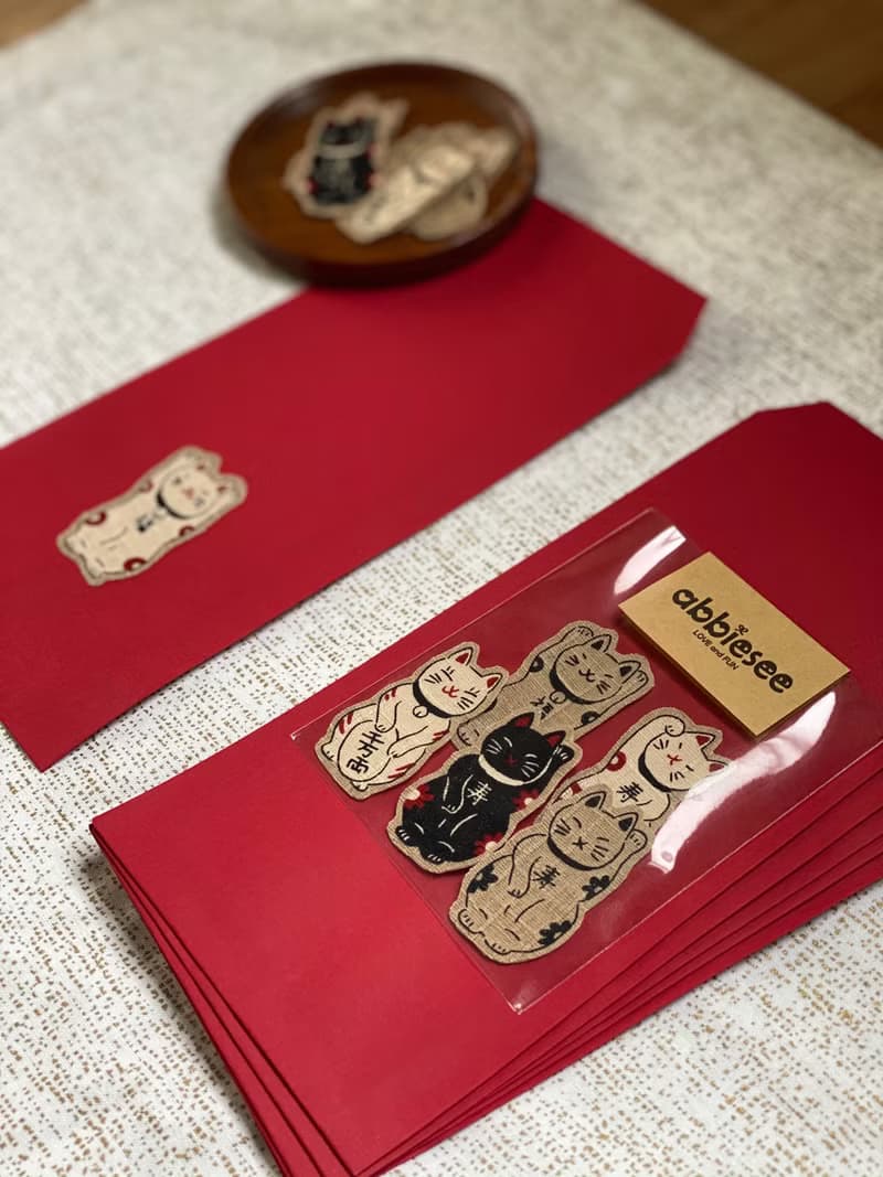 招財貓///歡喜自由貼 紅包袋