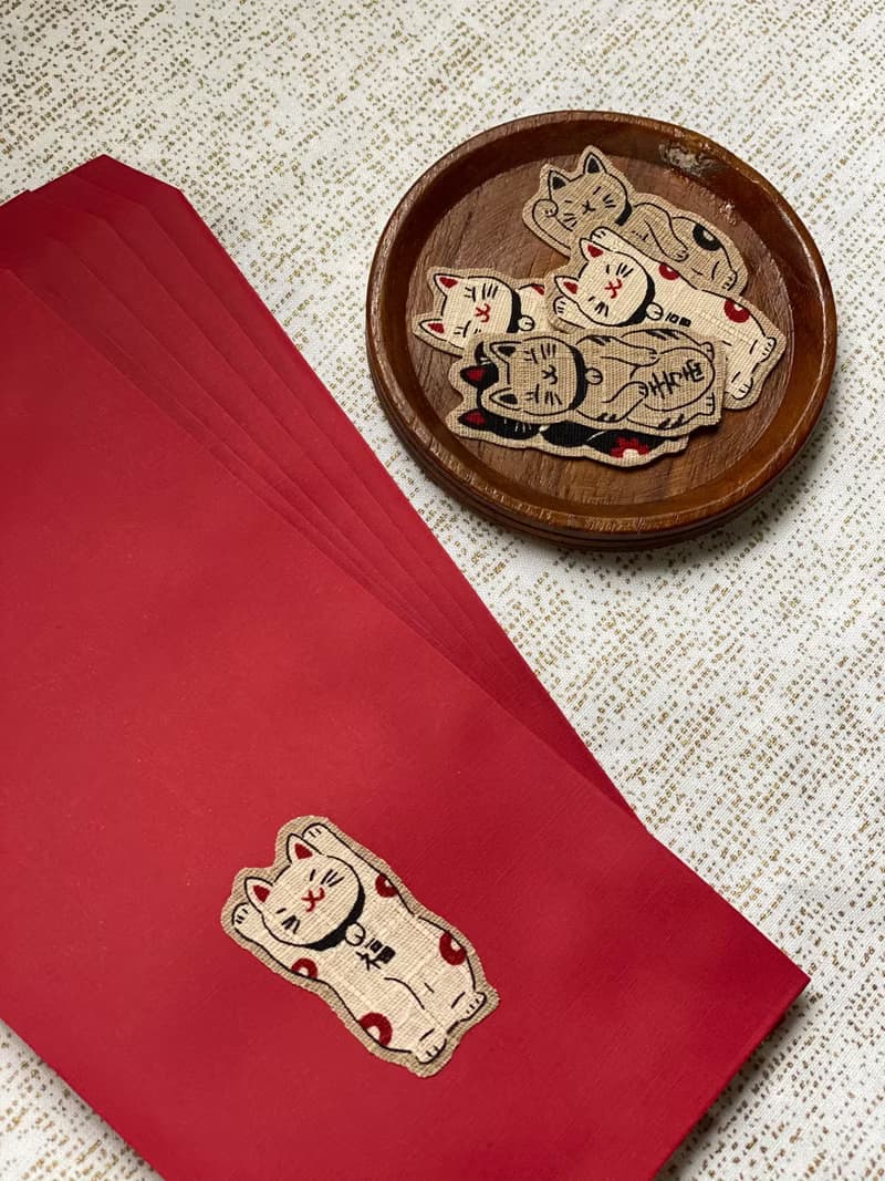 招財貓///歡喜自由貼 紅包袋