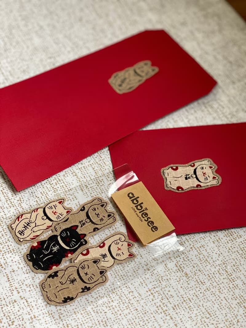 招財貓///歡喜自由貼 紅包袋