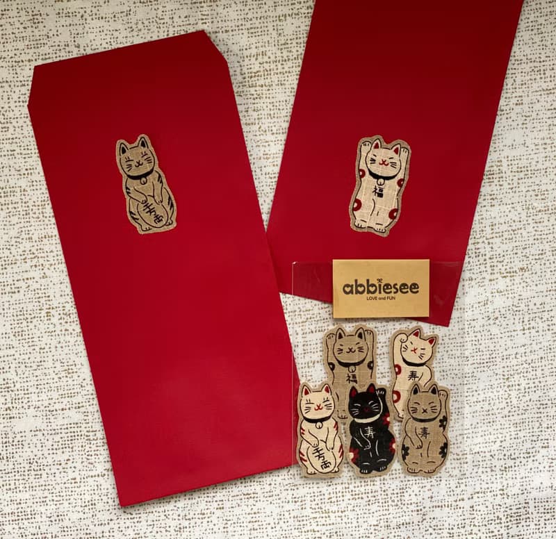招財貓///歡喜自由貼 紅包袋