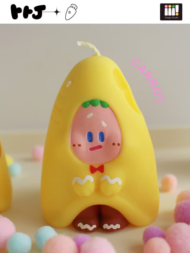 情人節限定款姜餅人 香氛蠟燭