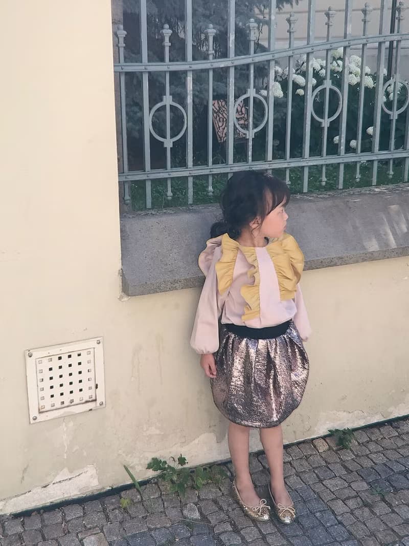 星光閃閃燈籠短裙