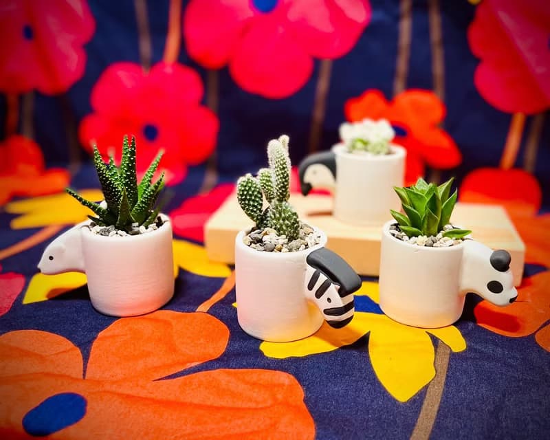 動物園系列_日本設計師合作_多肉植栽擴香花器