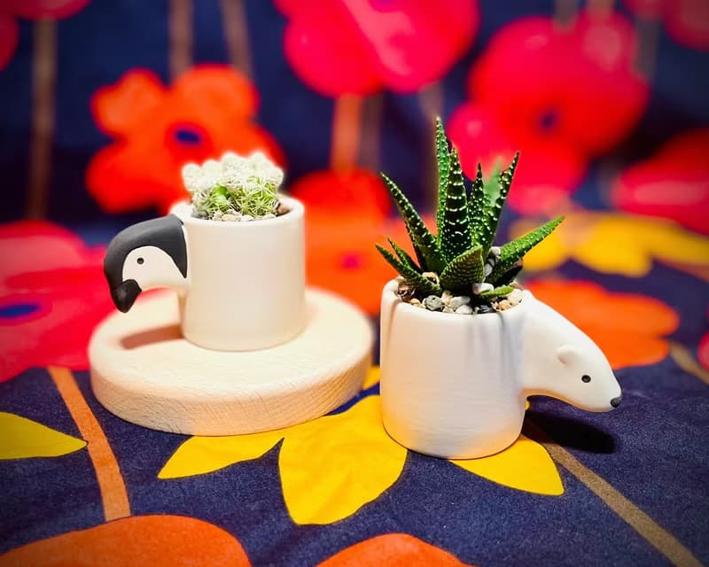 動物園系列_日本設計師合作_多肉植栽擴香花器