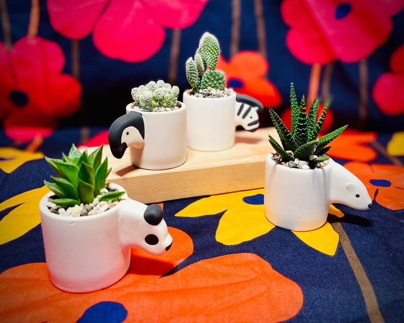 動物園系列_日本設計師合作_多肉植栽擴香花器