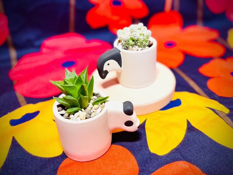 動物園系列_日本設計師合作_多肉植栽擴香花器