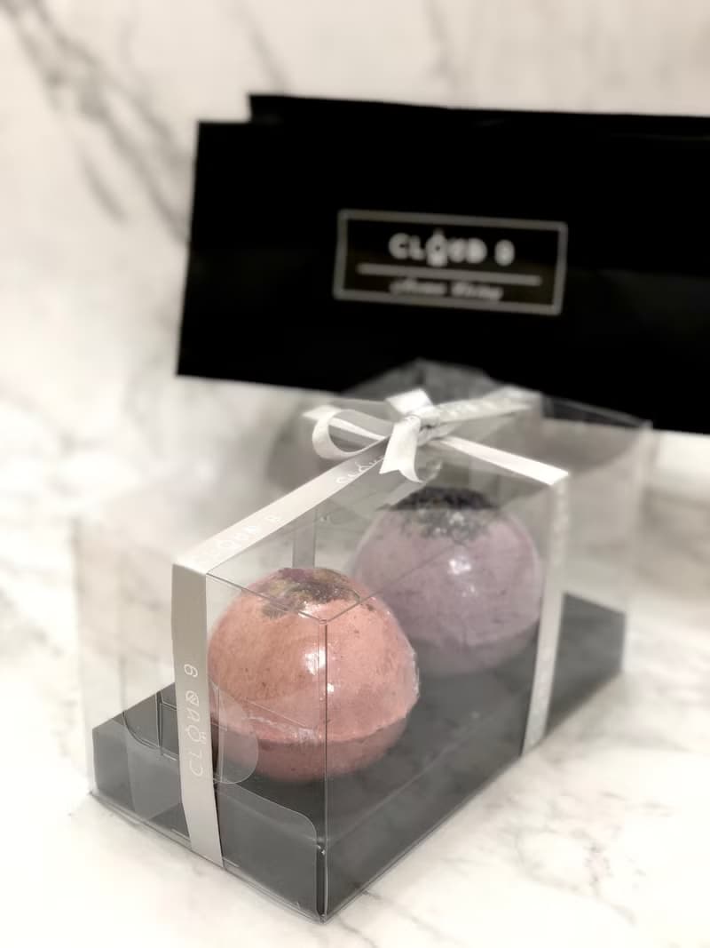 【空盒包裝加購】CLOUD 9泡澡炸彈 2入裝 禮盒加購 (不含泡澡炸彈