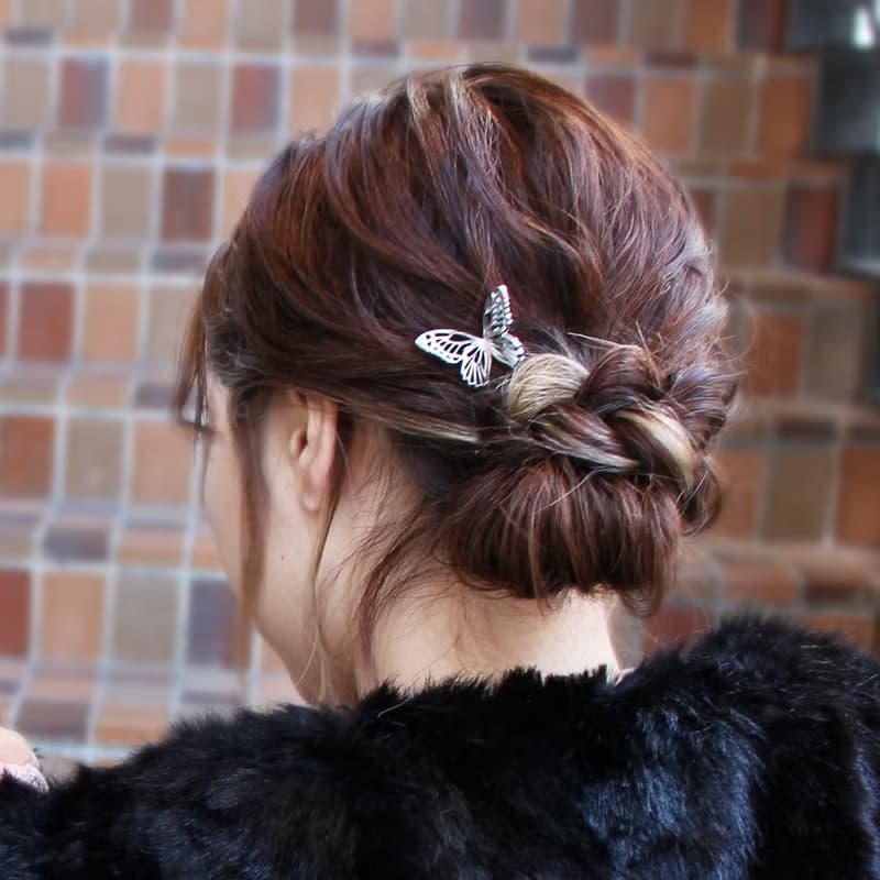 KANZASHI Hair pin  【Butterfly / Lady】
