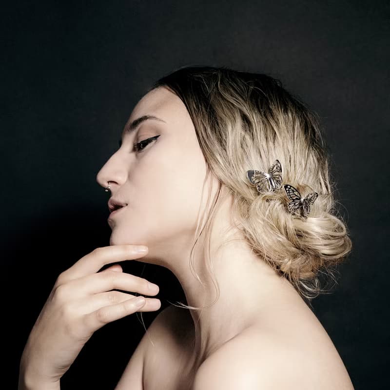 KANZASHI Hair pin  【Butterfly / Lady】