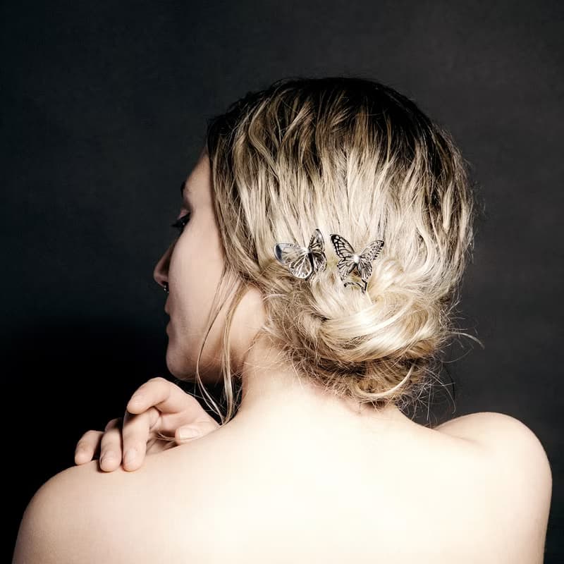 KANZASHI Hair pin  【Butterfly / Lady】