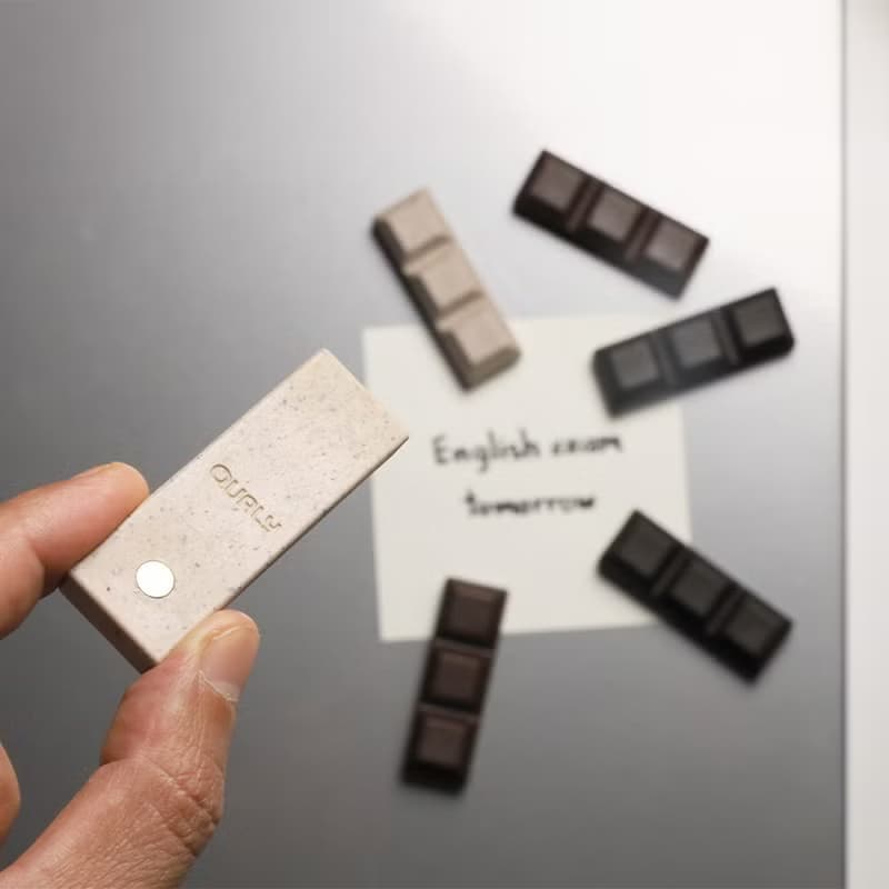 QUALY  巧克力造型磁鐵(六入組)