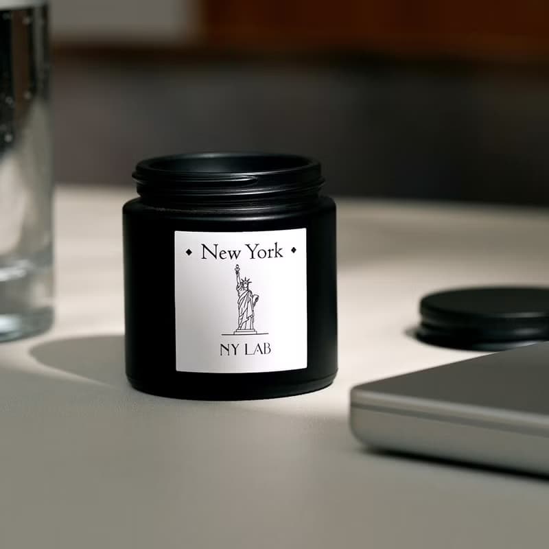 【NY LAB 紐約實驗室】霧質感手工香氛蠟燭-紐約檀香 3.5oz