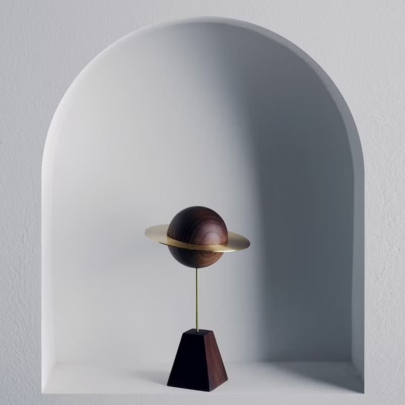 小行星擴香木禮盒 | 精油香氛擴香器 香薰器 藝術創意擺件