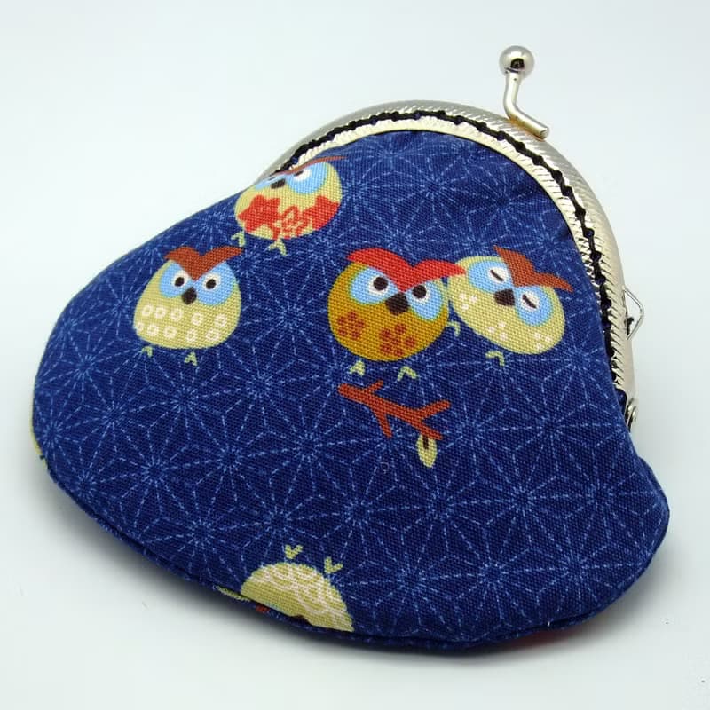 日本和風口金包 零錢包 小收納包  kimono fabric  (JS-63)