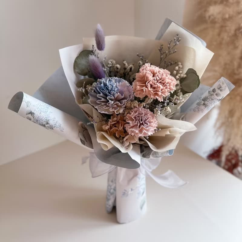 康乃馨永生花束 l 現貨立即出 l  l 母親節 l 情人節 l 畢