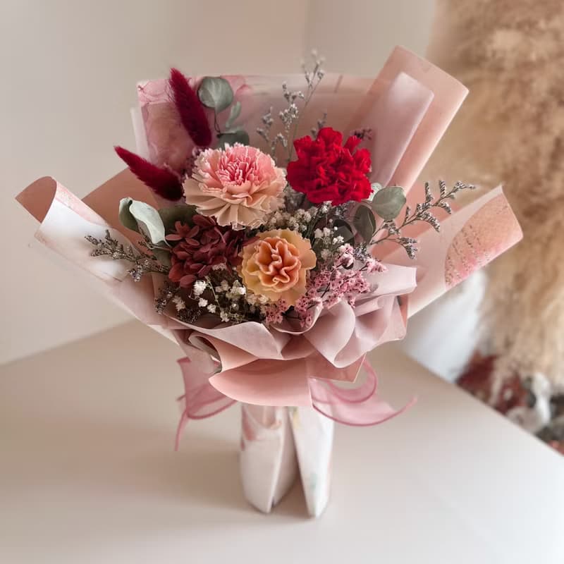 康乃馨永生花束 l 現貨立即出 l  l 母親節 l 情人節 l 畢