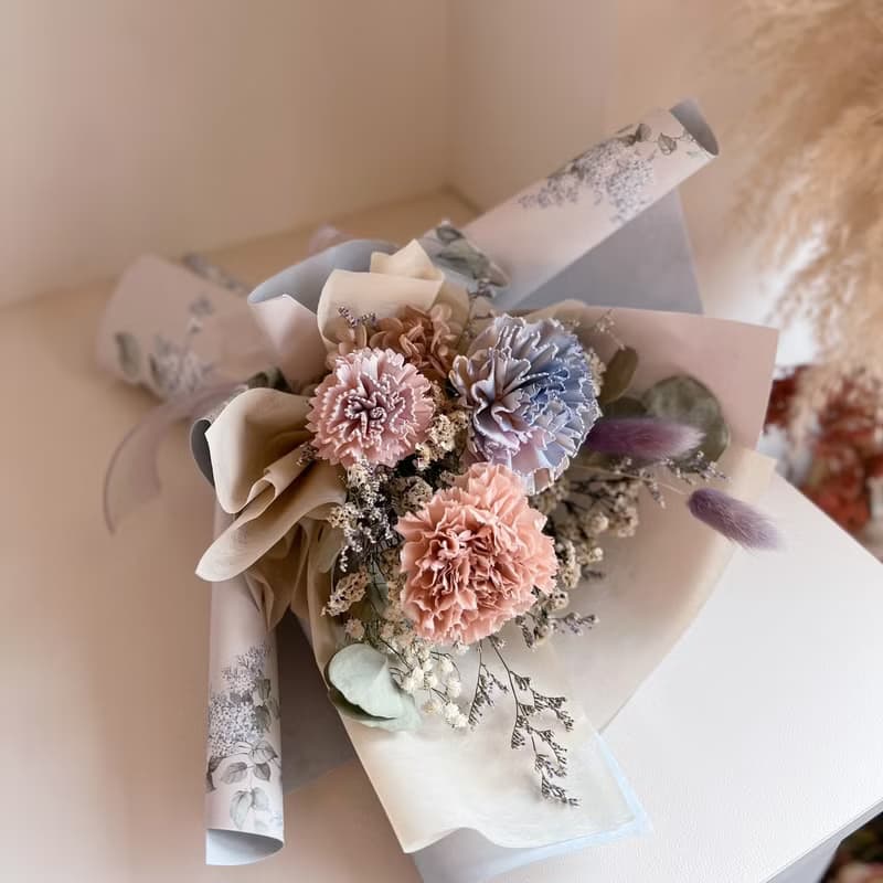 康乃馨永生花束 l 現貨立即出 l  l 母親節 l 情人節 l 畢