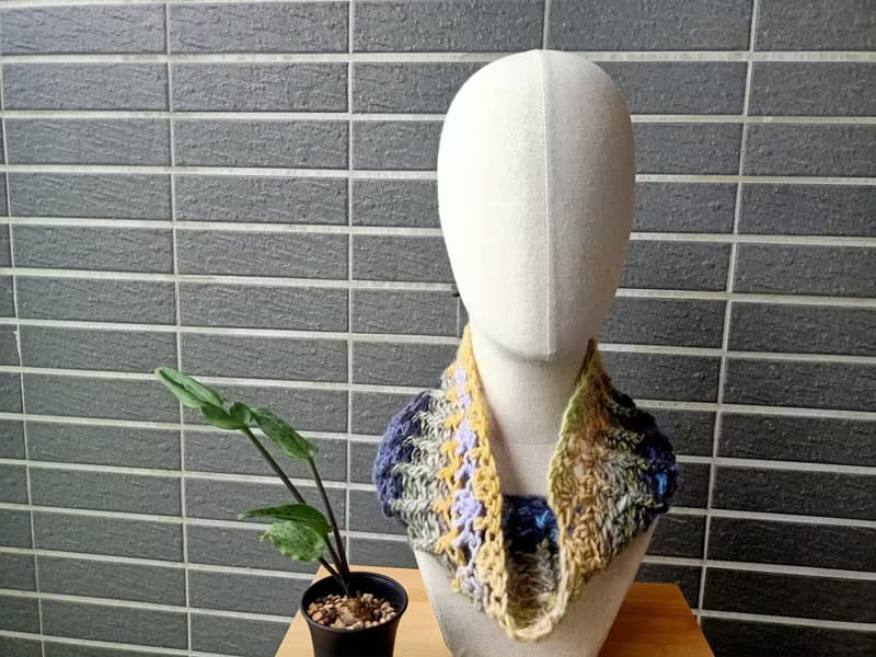 短圍巾圍脖