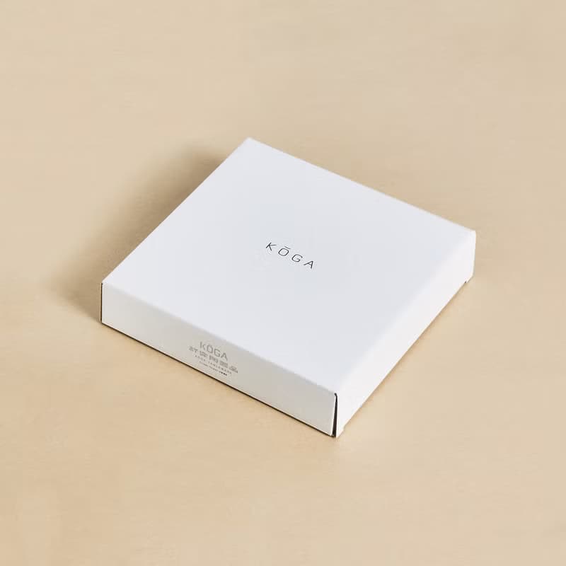 KOGA 許家陶器品 陶質圓形小盤 (窯黃)