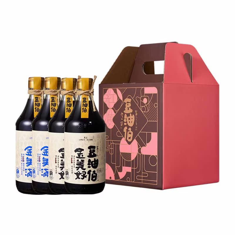 【免運組】【豆油伯】無添加糖美滿美好母親節禮盒(禮盒隨機不挑)