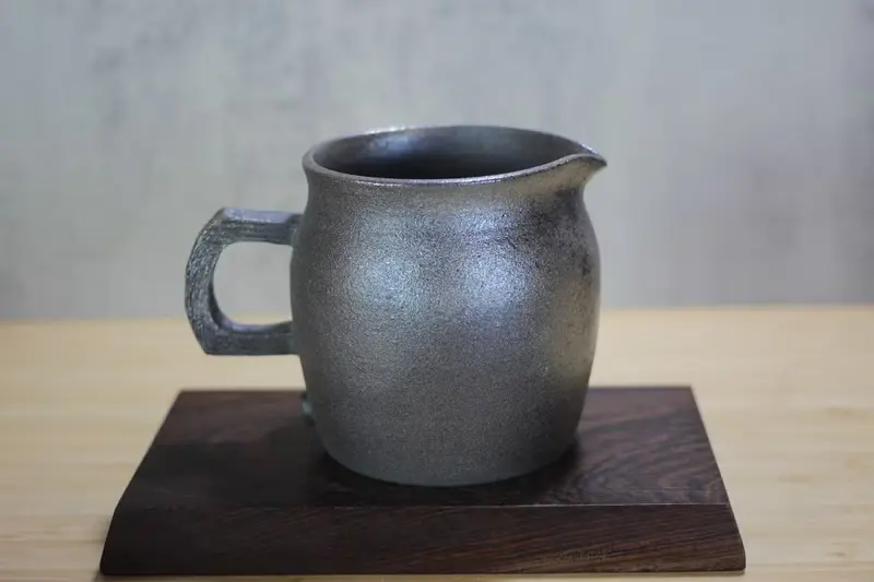 【送禮好物】500ml 柴燒茶海 可直火 咖啡下壺 鶯歌葉敏祥手作