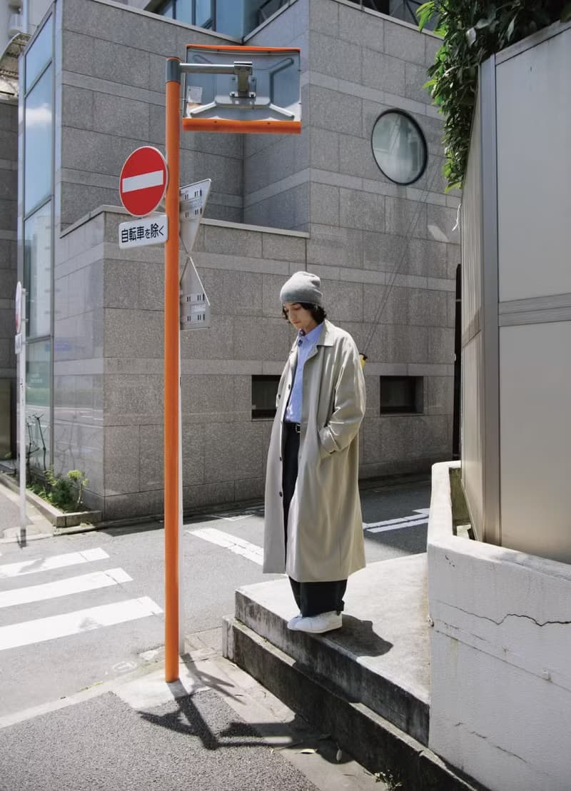 大風吹 復古天絲長款風衣