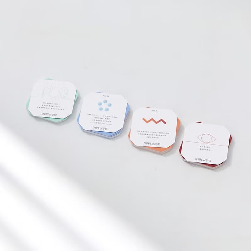 女人迷 Shape of Love 關係訂製牌卡