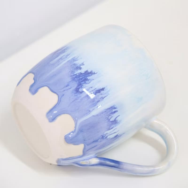海浪釉色咖啡杯