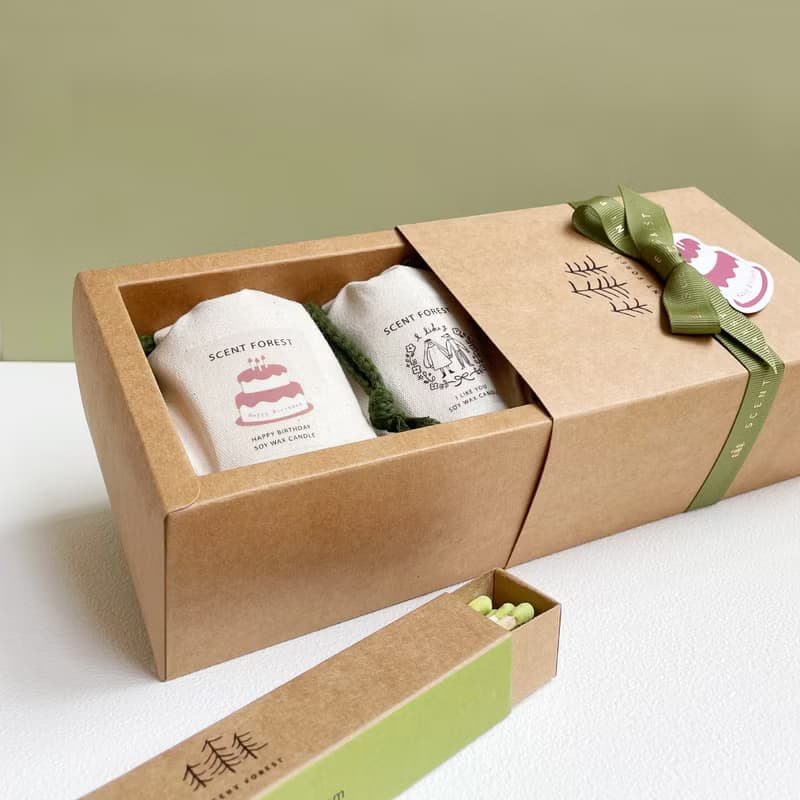 【生日禮物】蛋糕迷人氣息大豆蠟燭 x 任選香水香氛大豆蠟燭