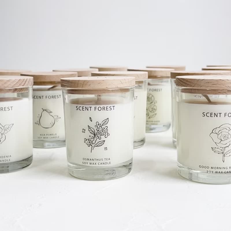 【生日禮物】蛋糕迷人氣息大豆蠟燭 x 任選香水香氛大豆蠟燭