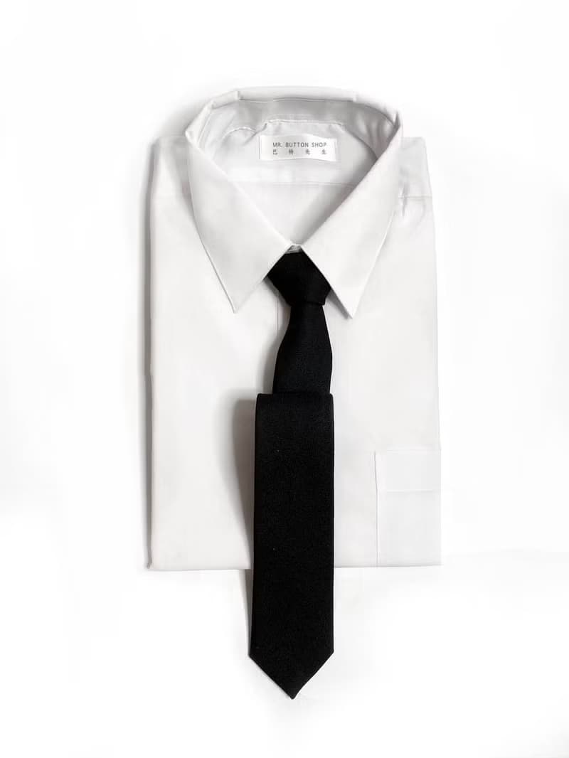 基本款 素黑 領帶 Neckties
