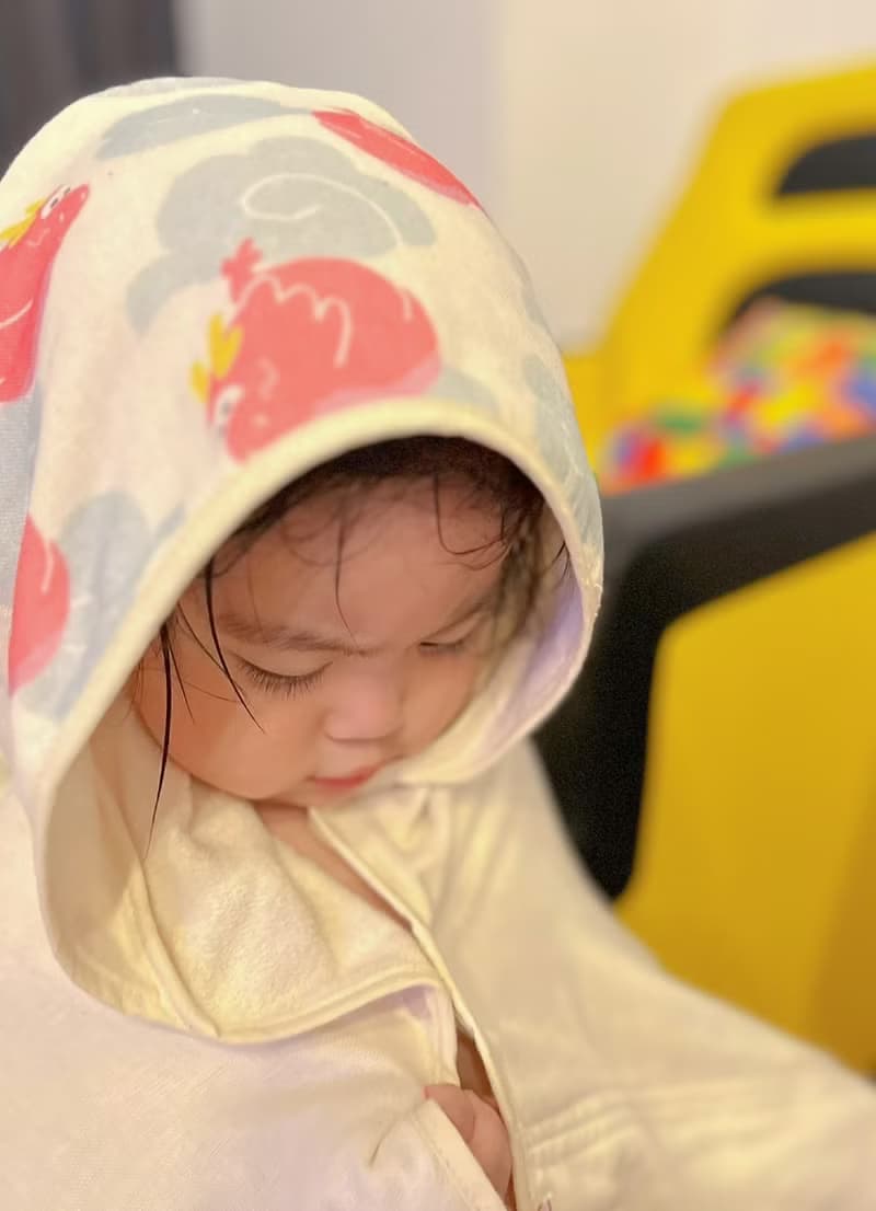 招福小飛龍成長浴巾禮組 彌月禮 新生兒 安撫玩偶