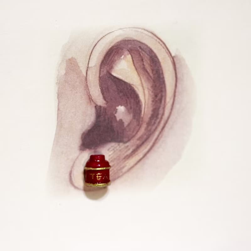 袖珍台灣點心套組 Miniature Taiwan Dessert Earring Set