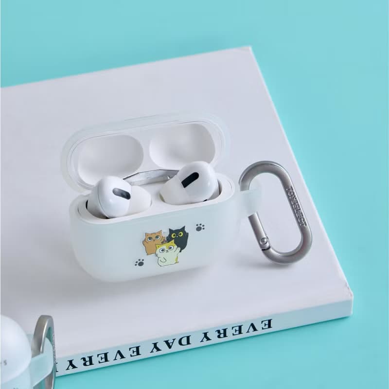 黃阿瑪三喵小隊強悍防摔AirPods保護套