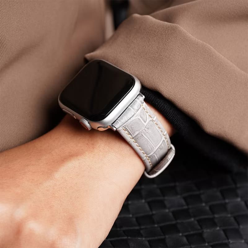 Apple watch - 壓紋真皮蘋果錶帶