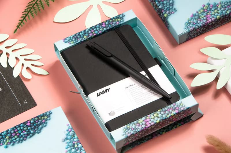 全球台灣獨家 / LAMY 原子筆 A6 鋼筆用筆記本禮盒 - noto