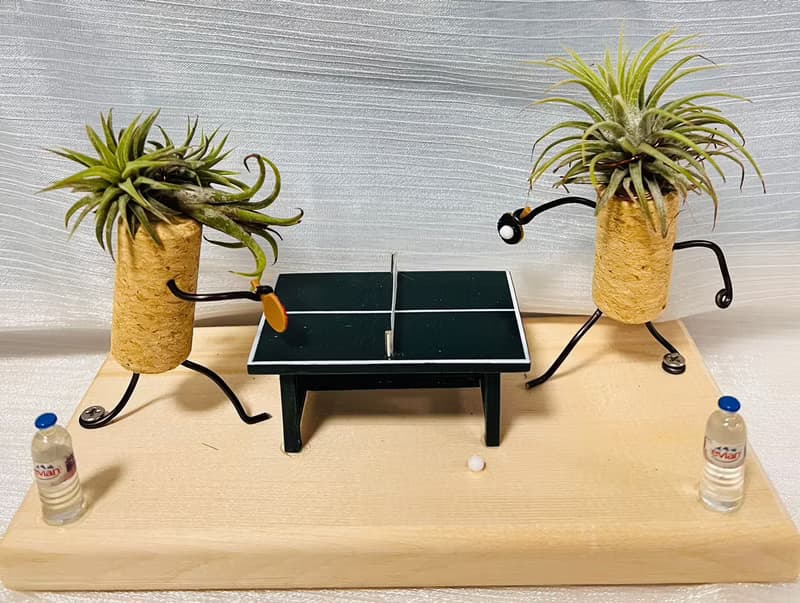 創意空鳳架  PLAY桌球 辦公桌 桌上展示架