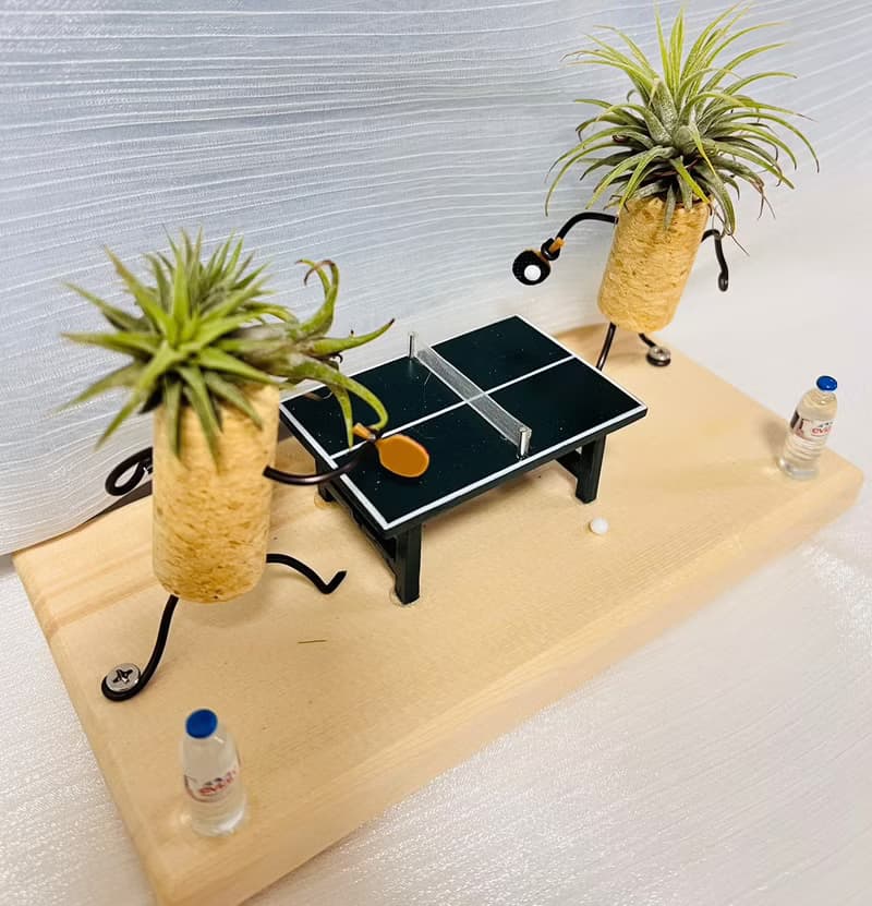 創意空鳳架  PLAY桌球 辦公桌 桌上展示架
