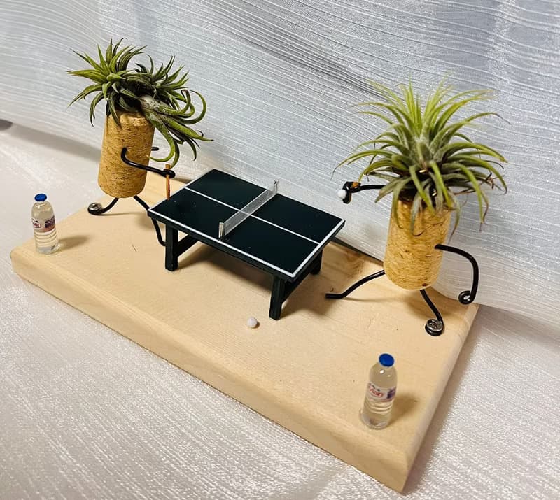 創意空鳳架  PLAY桌球 辦公桌 桌上展示架