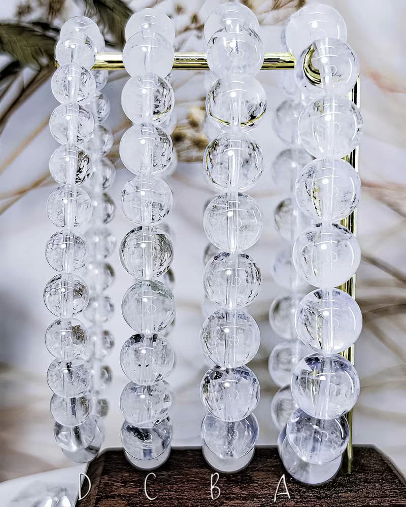 【天使藍針】天然顯藍針水晶手鍊